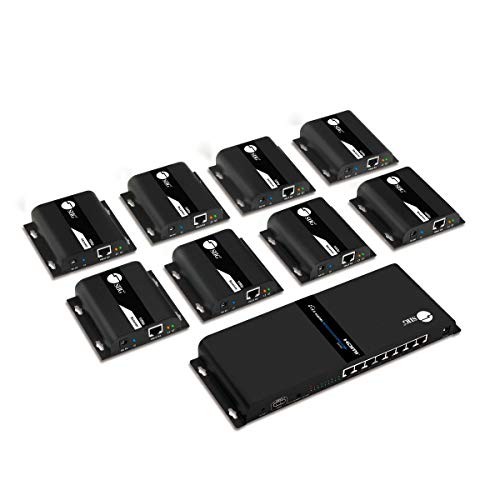 SIIG 1x8 1080p HDMI Splitter HDbitT over IP Extender Kit - 120m (ce-h26w11-s1)