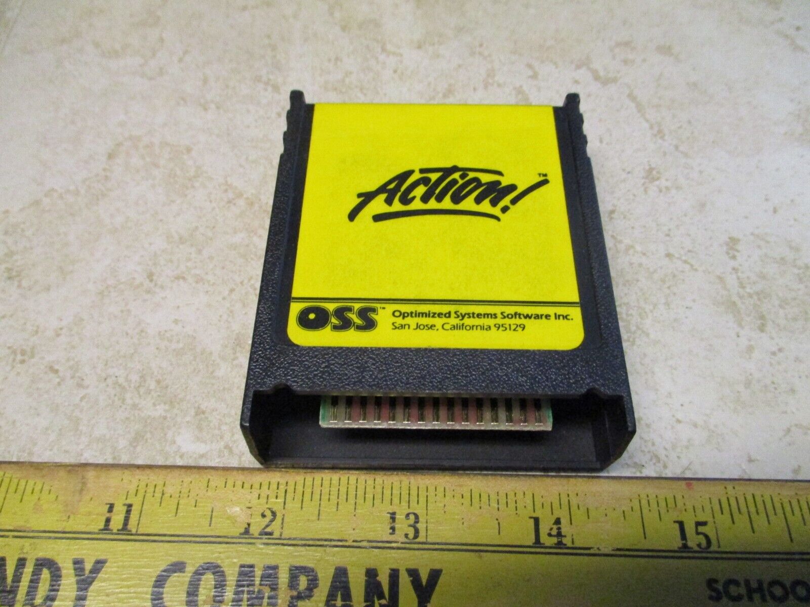 Action (OSS, 1984) Atari 400/800/XL/XE, Cartridge, Programming Language Action