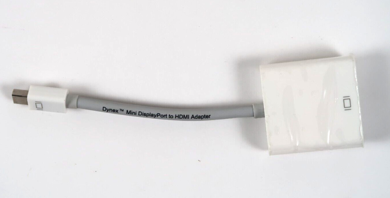 Dynex Mini Display Port to HDMI Adapter Model DX-AP160 Open Box