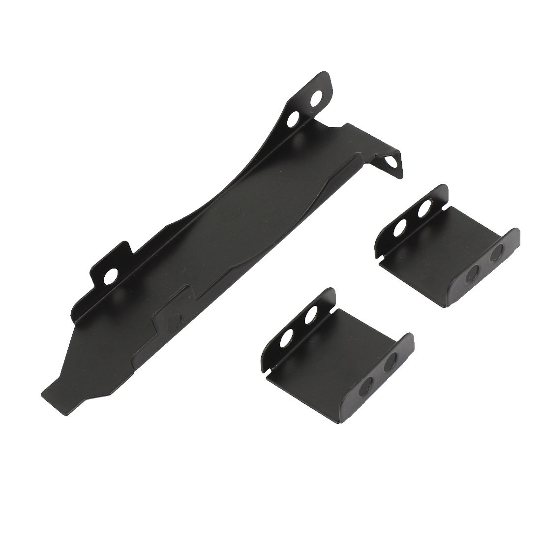 80-90mm Dual Fan Rack Mount PC PCI Slot Cover Bracket Video Card Cooling Black