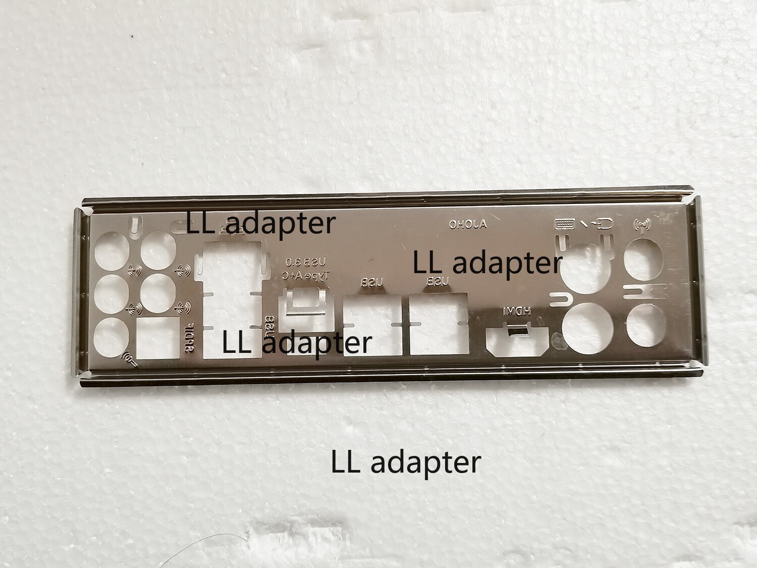 1pcs I/O Shield Backplate ROR ASRock X370 Killer SLI Gaming K4 IO BackPlate