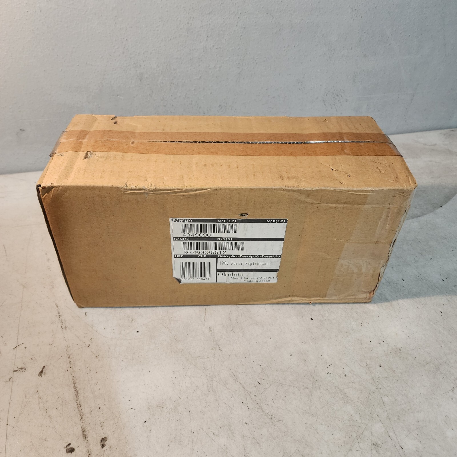 Okidata 40490901 Fuser Kit 120v Genuine New OEM Sealed Box 