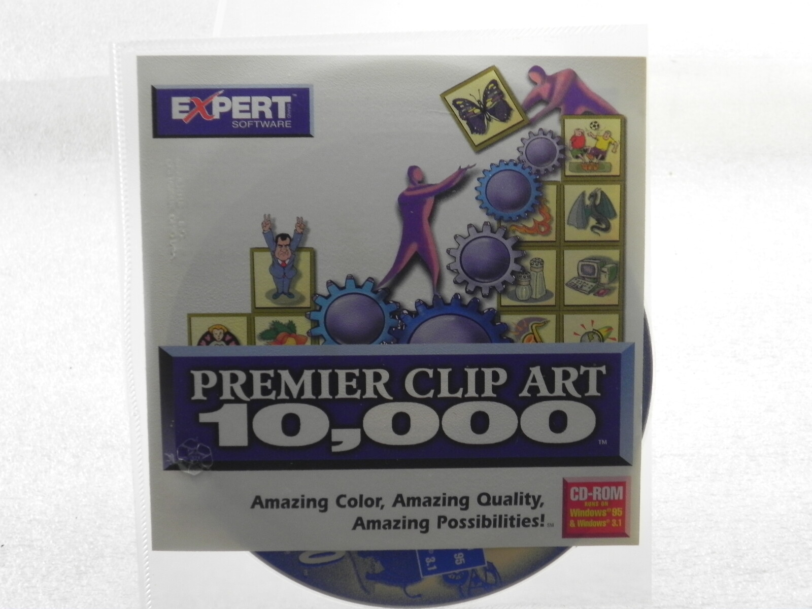 10,000 Premier Clip Art Expert Software CD Rom