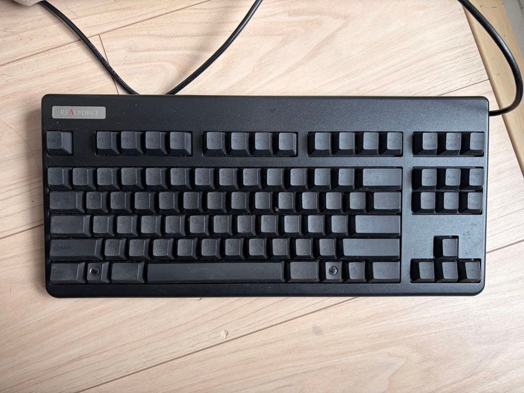 Topre REALFORCE 87UB SE17T0 US TKL Wired Keyboard Black Japan