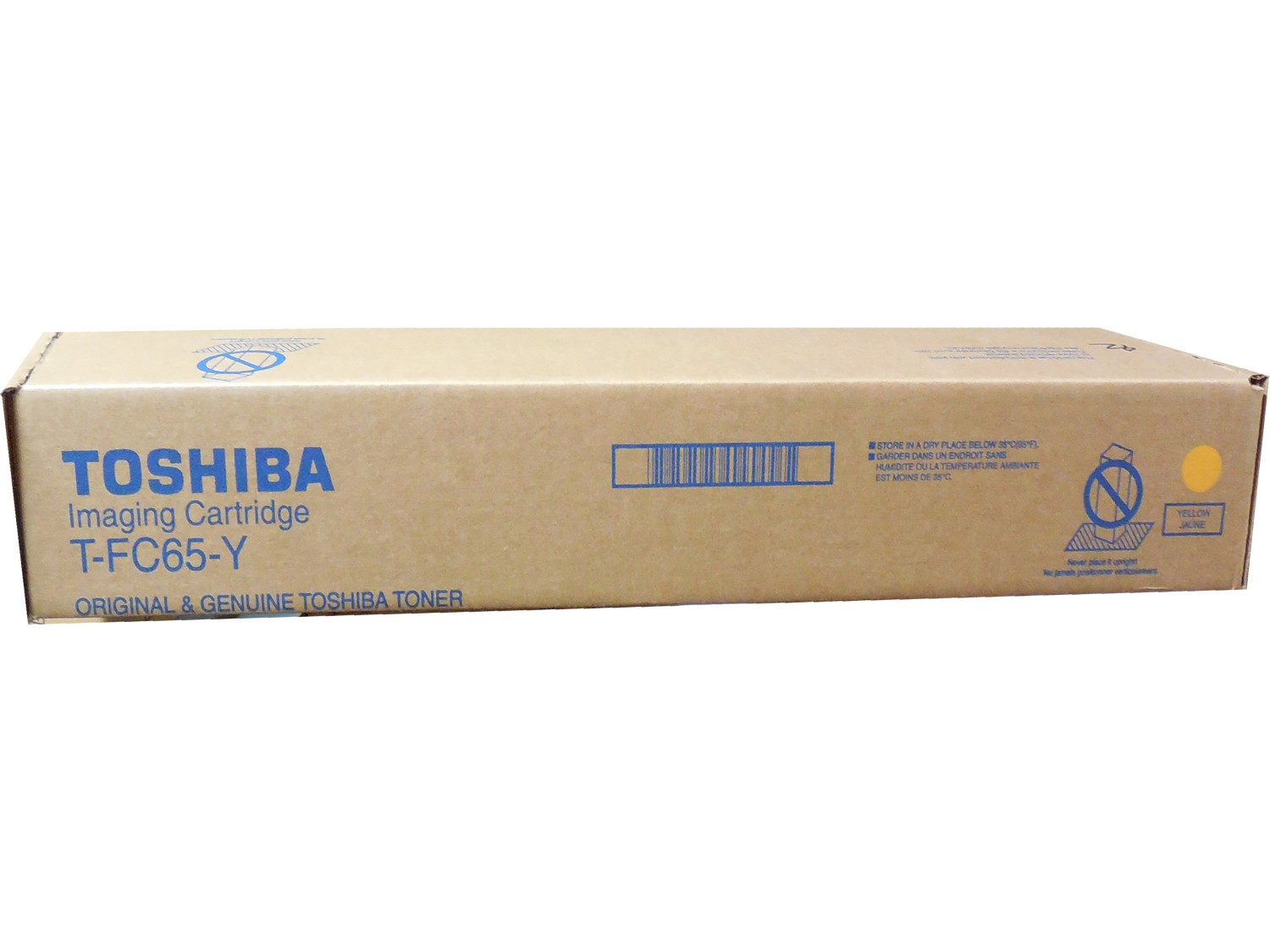 Toshiba T-FC65-Y Yellow Toner Cartridge e Studio 5540C 6540C 6550C Genuine OEM