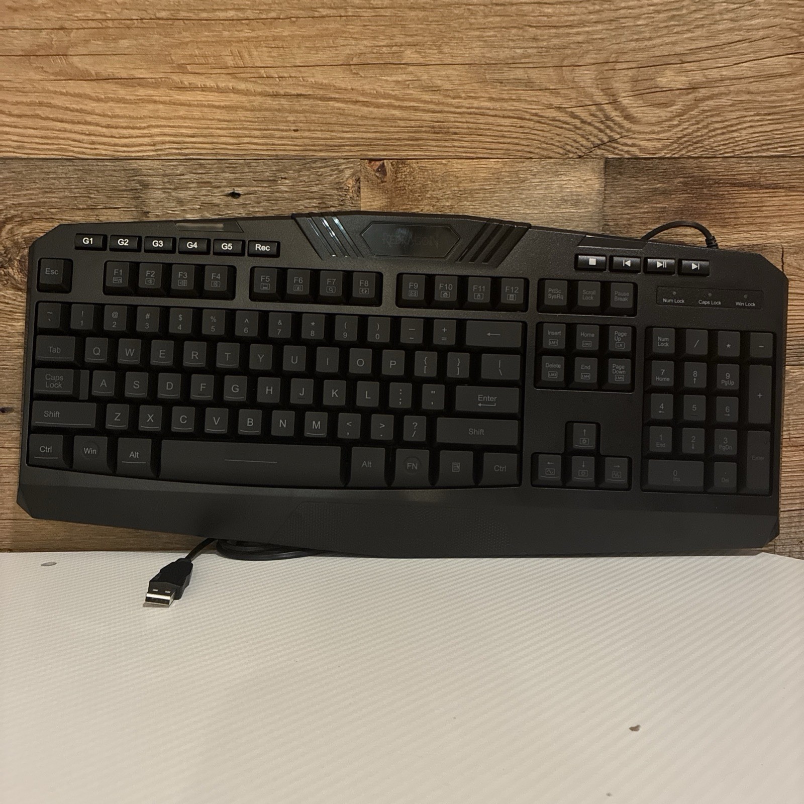 Redragon Gaming Essentials Keyboard/Mouse 2 in 1 Set