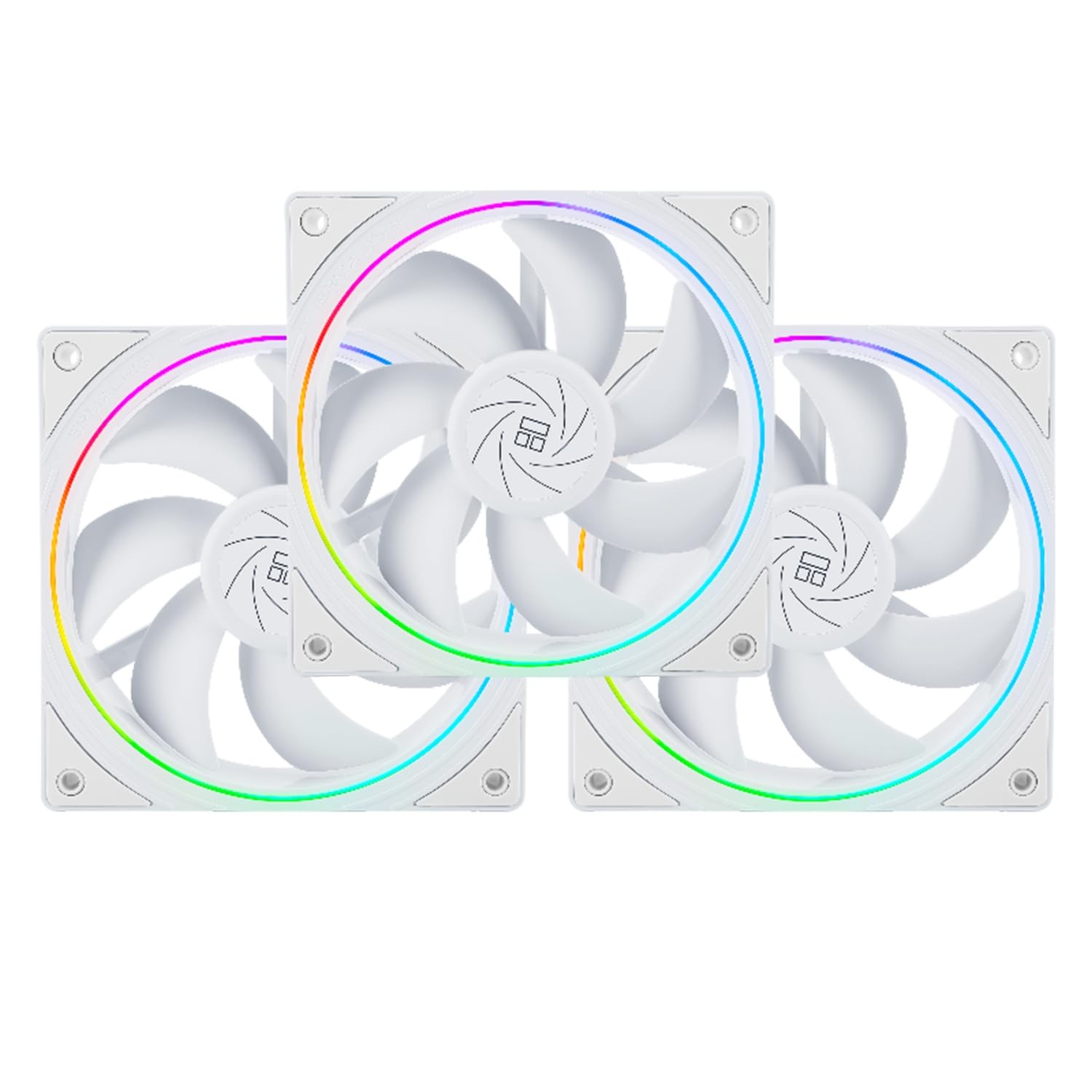 Thermalright TL-S12W X3 CPU Fan 120mm Case Cooler Comes with ARGB WHITE