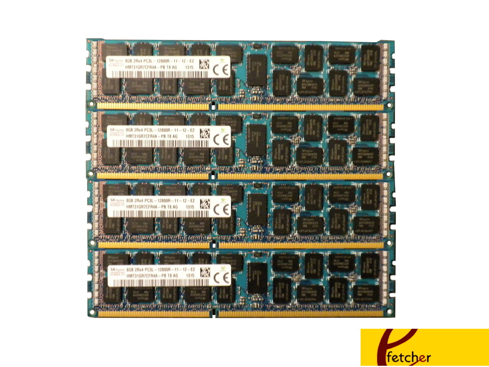 32GB (4 x 8GB) Memory for Dell PowerEdge R320 R415 R420 R510 R515 R520 R620 R720