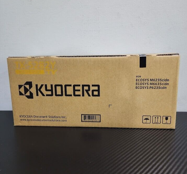 Kyocera TK-5282Y 1T02TWAUS0 Yellow Toner Cartridge