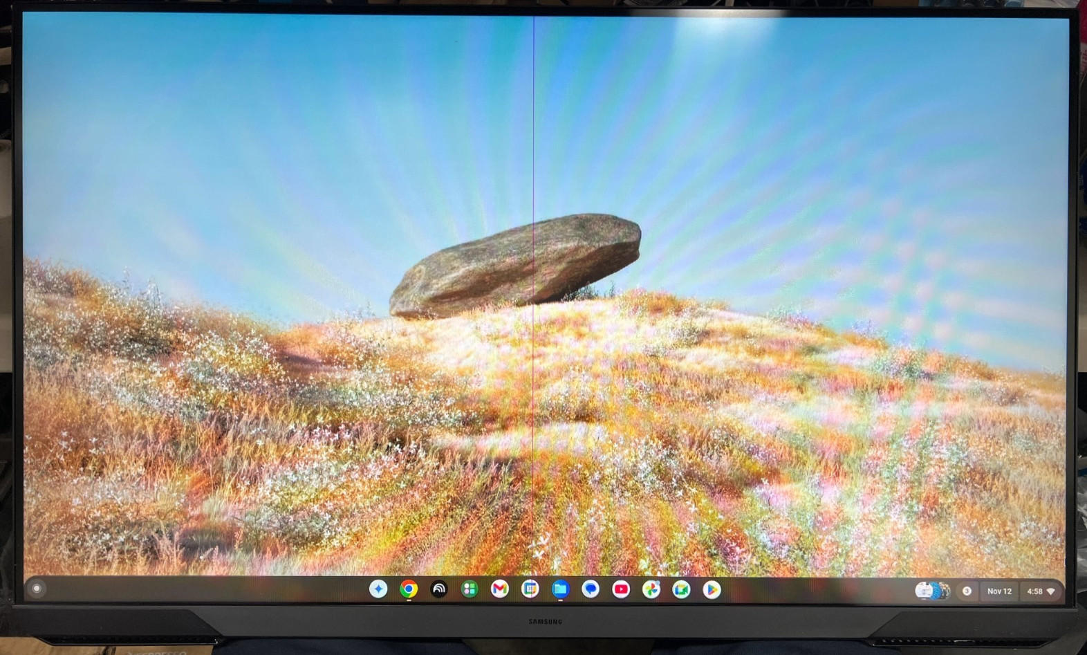 Samsung (LS32AG320NNXZA) Odyssey 32" 165Hz 1ms Gaming Monitor - LINE ON SCREEN