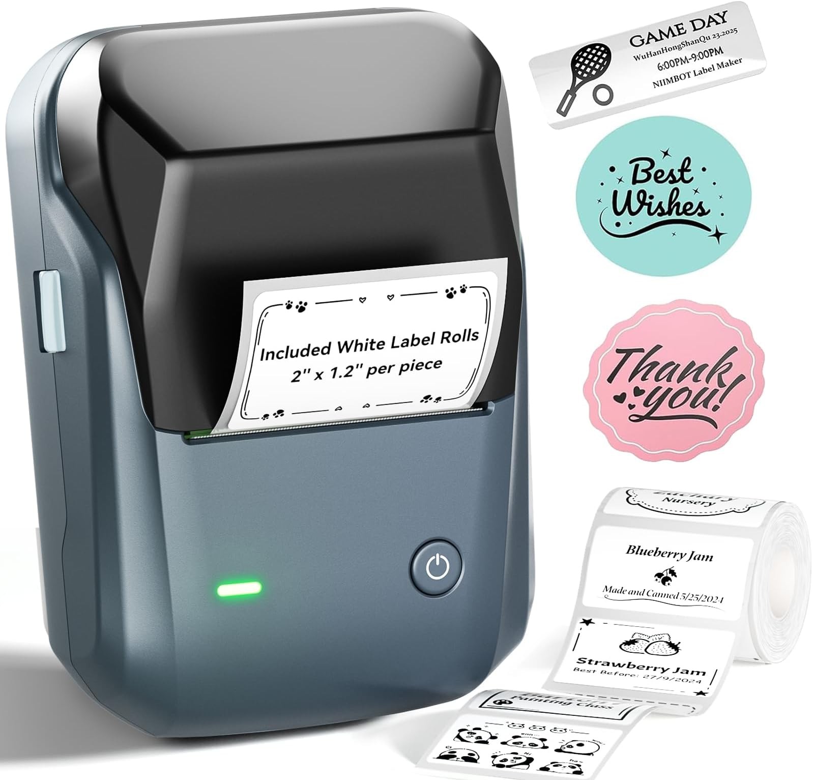 NIIMBOT B1 Label Maker Machine, Thermal Label Printer Easy to Use for Office,...