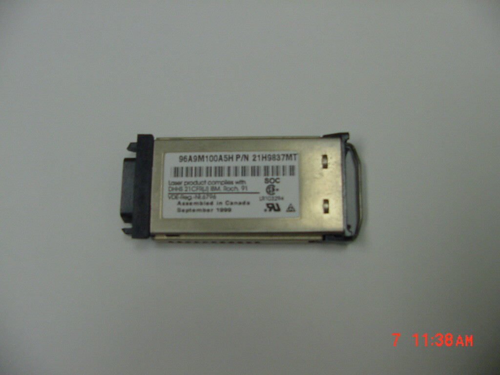 IBM 21H9837MT Short Wave 1Gb 850Nm Gbic Transceiver Module