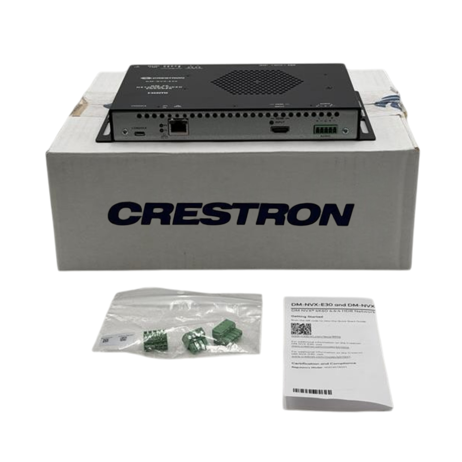 New Crestron DM-NVX-E30 4K60 4:4:4 HDR HDMI PoE+  Network AV over IP Encoder