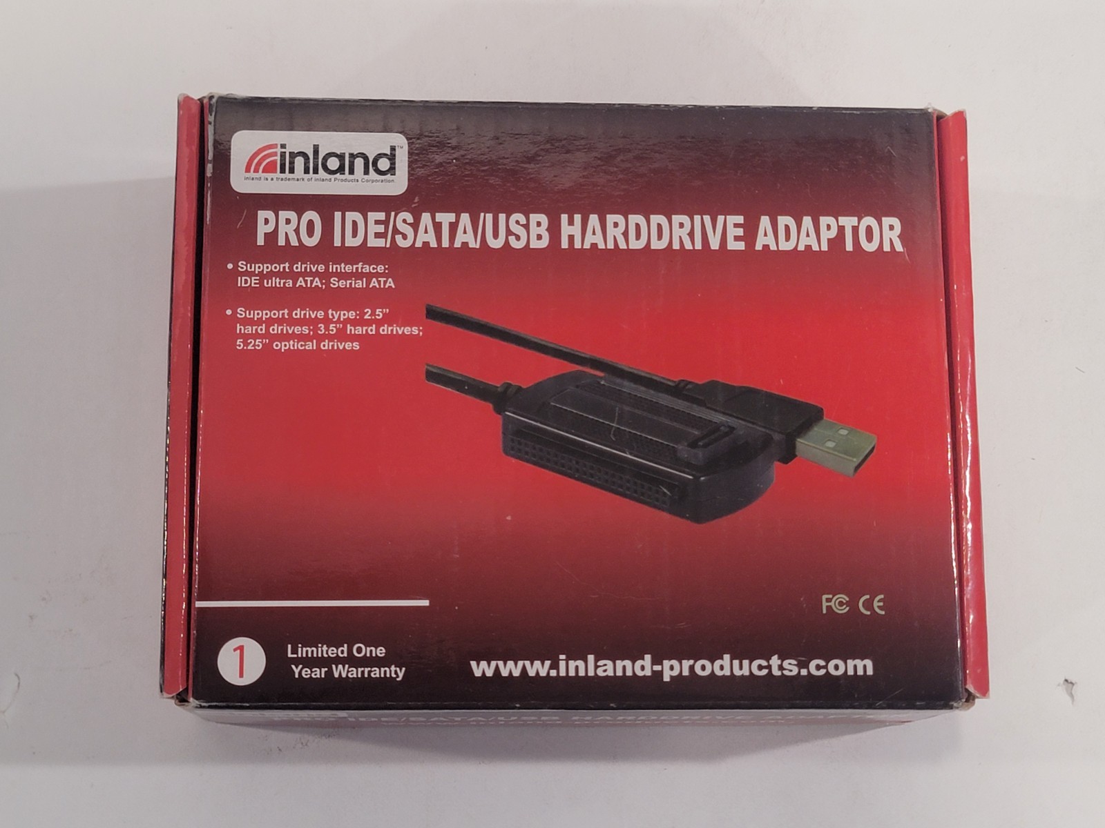 Inland Pro IDE/Sata USB Hard Drive Adapter