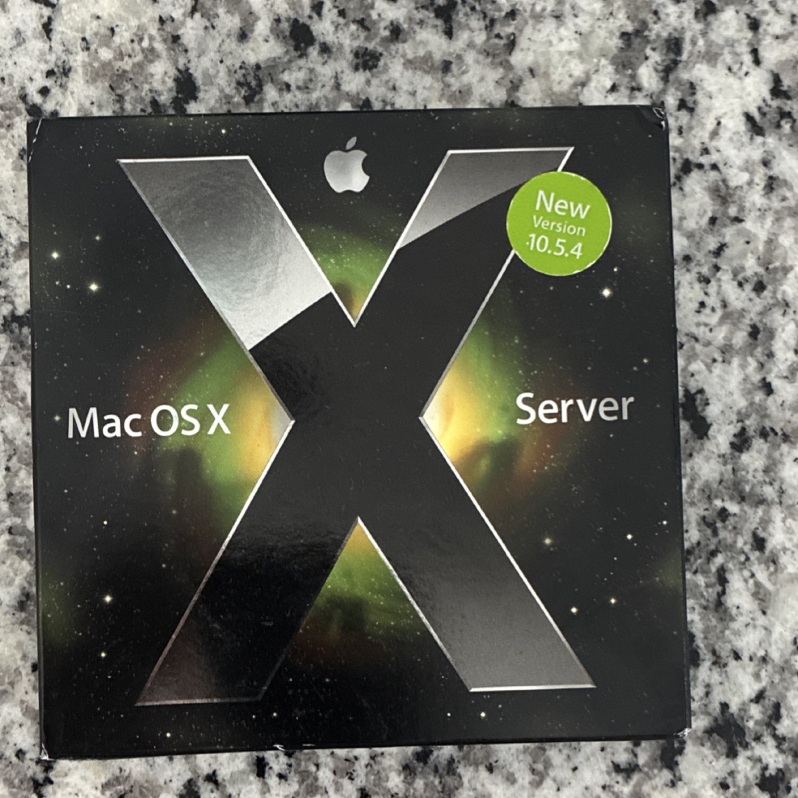 Mac OS X Server 10.5.4 Leopard Unlimited Clients COMPLETE BOX Apple RARE  