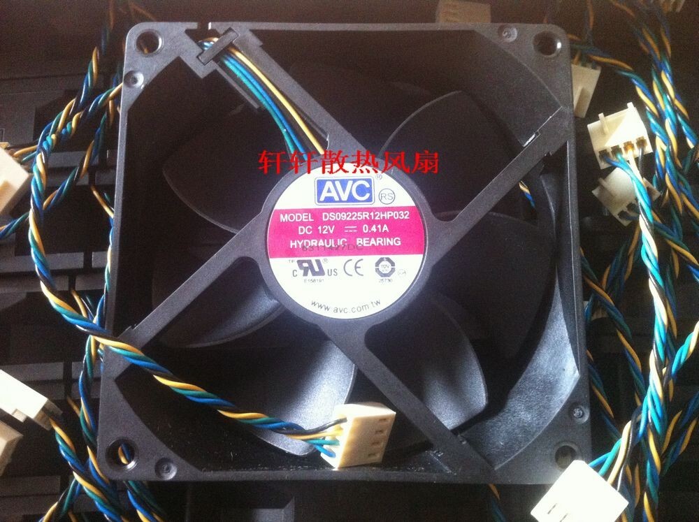 AVC DS09225R12H 9cm 9225 12V 0.41A Computer Case Cooling Fan