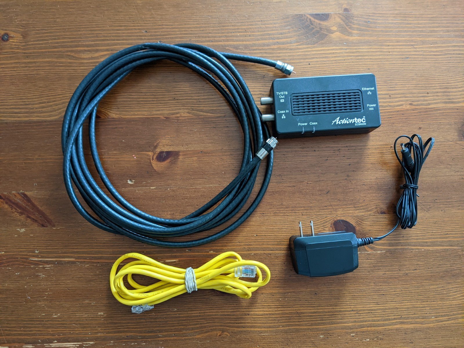ActionTec Model ECB6200 (MoCa 2.0) Ethernet and Coax Adapter
