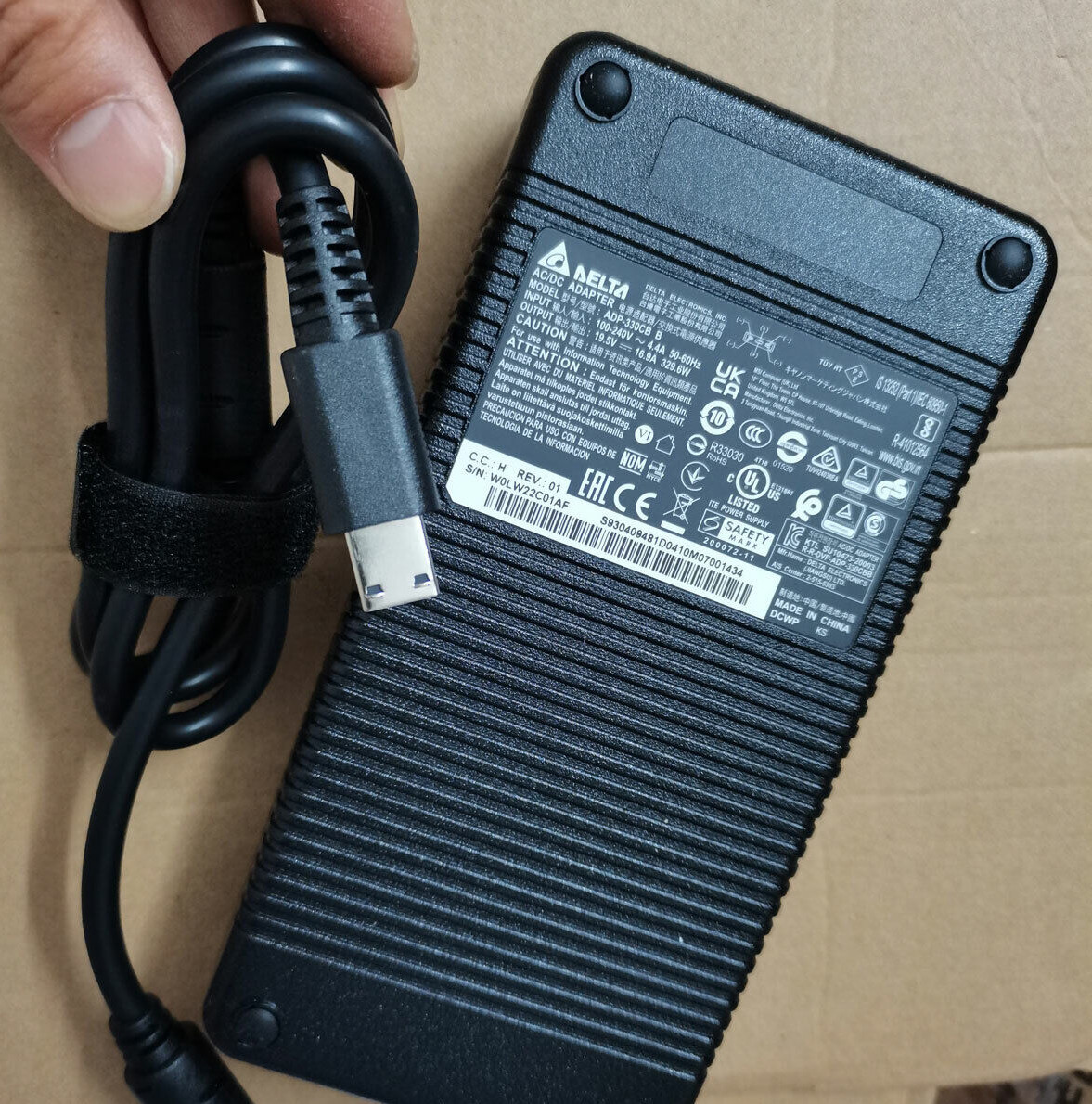 NEW Genuine Delta ADP-330CB B Adapter cord 330W for MSI Raider GE78HX 13VH-017TW