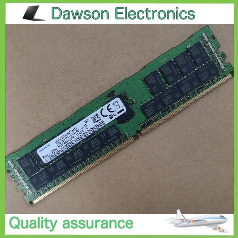 SAMSUNG 32GB DDR4 2666 2Rx4 PC4-21300 M393A4K40CB2-CTD 288pin Server RDIMM RAM