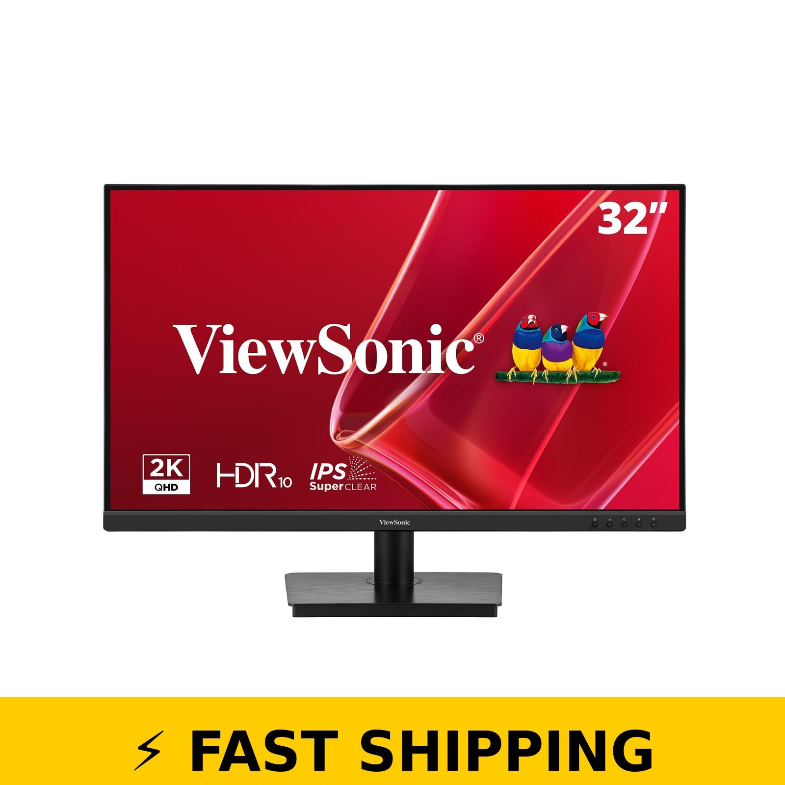 ViewSonic VS3225-2K 32" 1440p IPS Monitor - Eye Care Tech