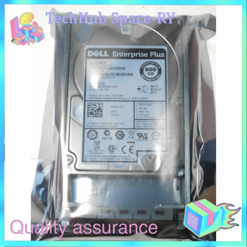 0FK3C DELL EqualLogic 600GB 10K SAS 2.5" 6Gb/s HARD DRIVE ST600MM0006 00FK3C