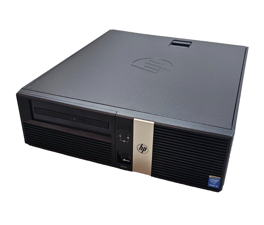 NEW HP RP5 Retail System Model 5810 SFF i5-4570S 8GB 256GB SSD W7 Embedded