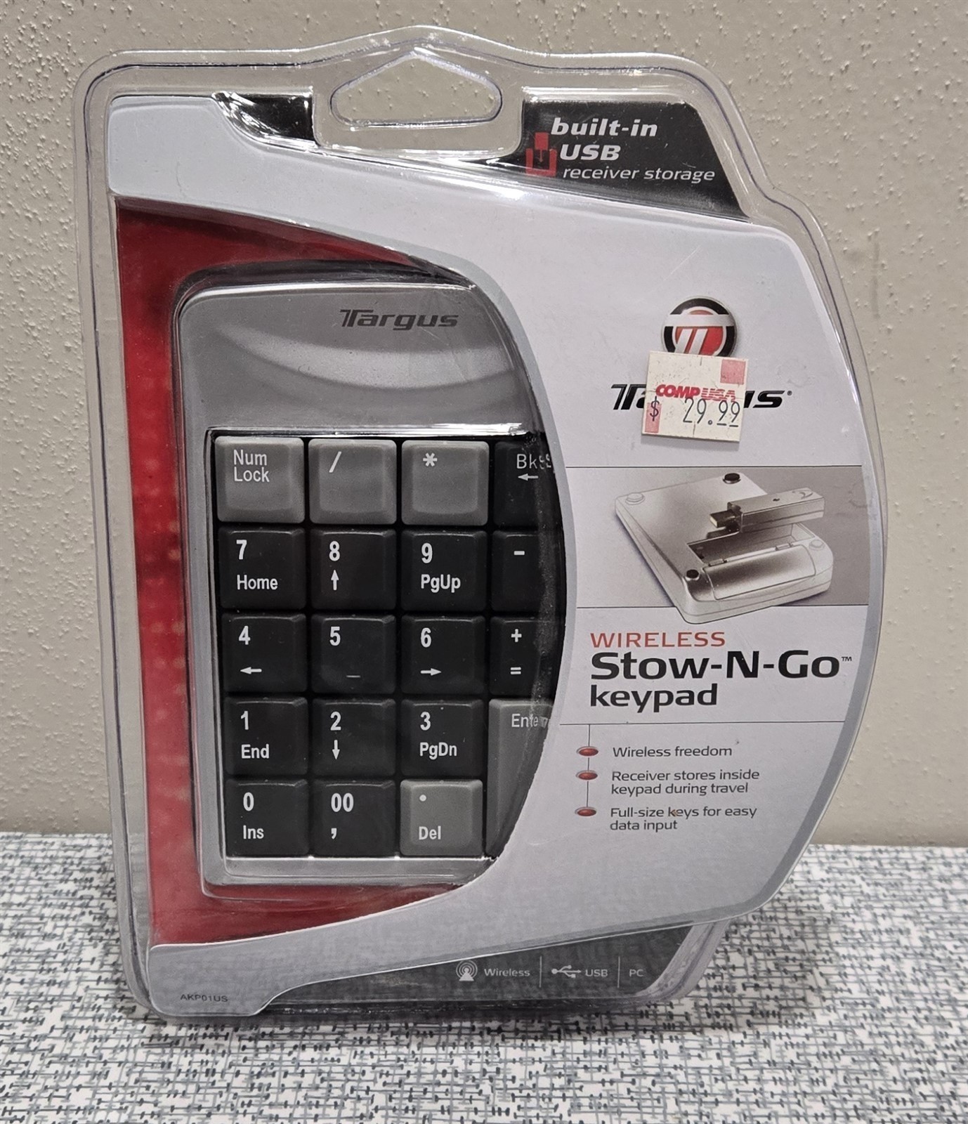 New Targus Stow-N-Go keypad