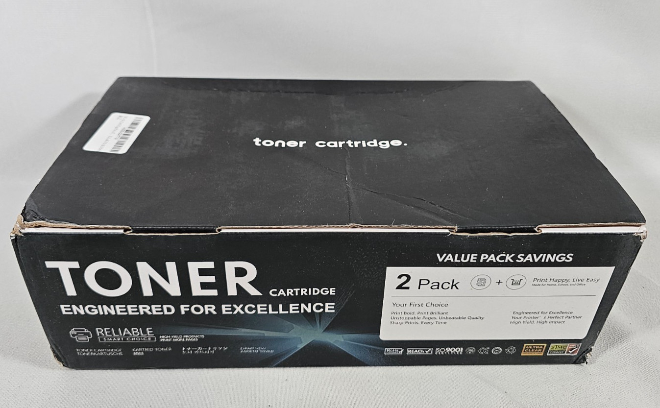 For HP 83X CF283X HP Laser Pro M125nw M201dw M225dw 2x Toner Cartridge Black
