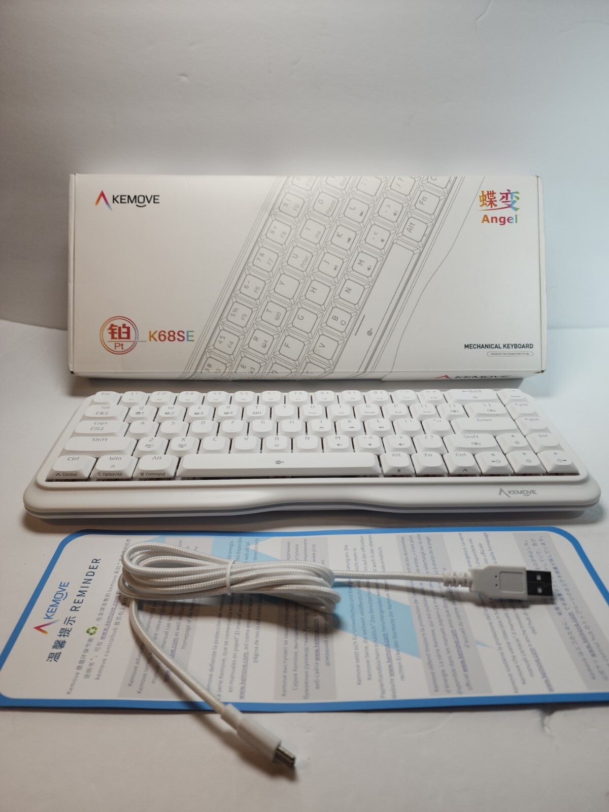 K68SE Mechanical Gaming Keyboard, White