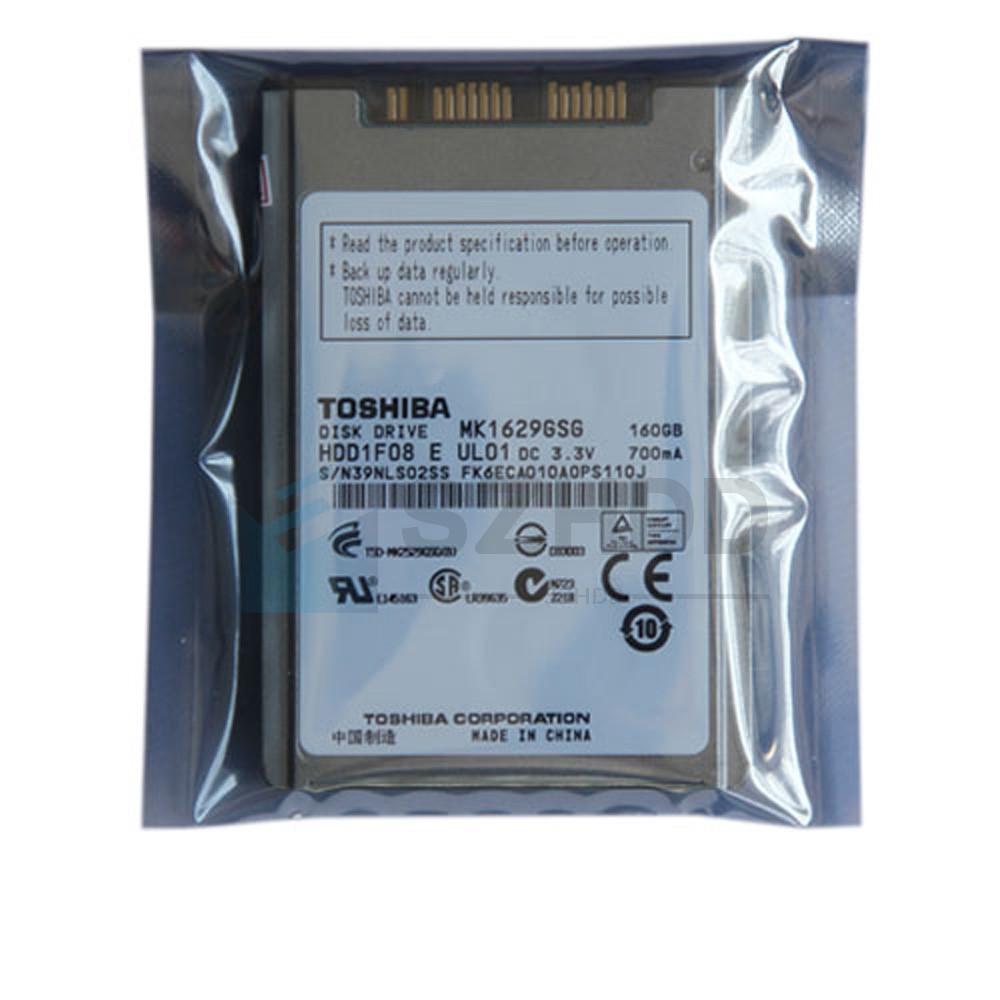 1.8" Toshiba MK1629GSG 160GB Hard Disk Drive For HP Elitebook 2530P 2730P 2740P