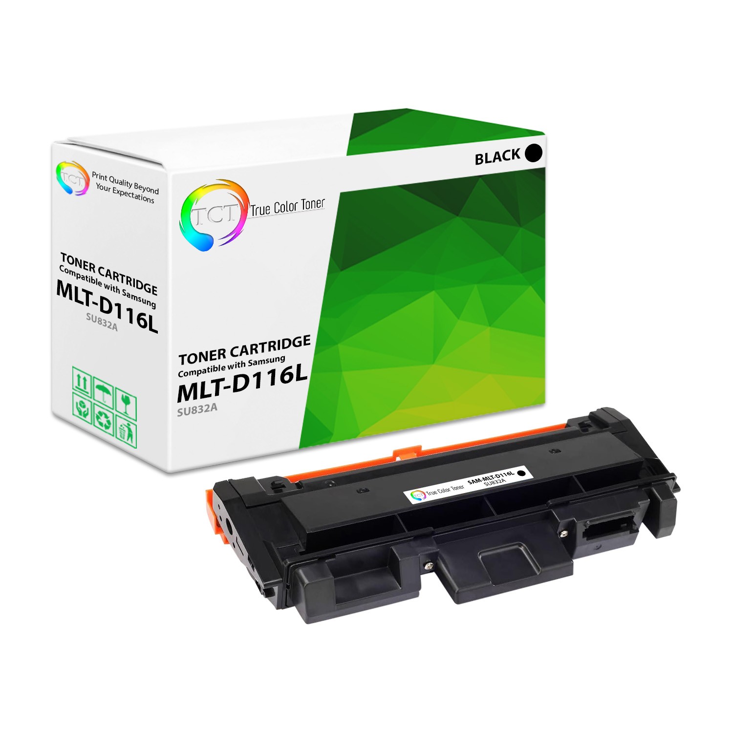 TCT Black MLT-D116L Toner Cartridges For Samsung Xpress SL-M2625 M2825 M2875