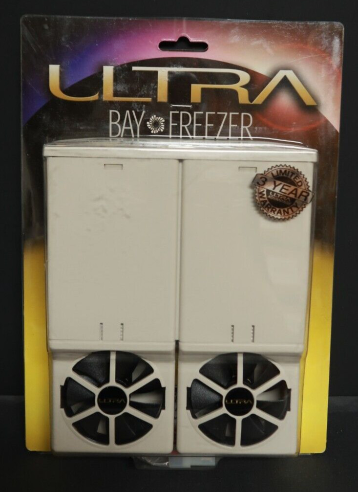 Ultra Bay Freezer PC Advanced Cooling Dual Exhaust Fans Part #ULT30984 (New)