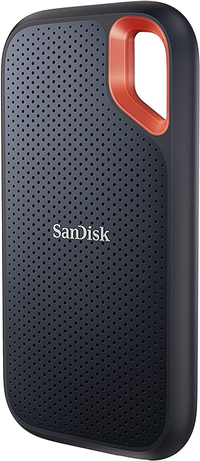 SanDisk 2TB Extreme Portable SSD 1050MB/s USB-C IP65 3m Drop +5YrWty