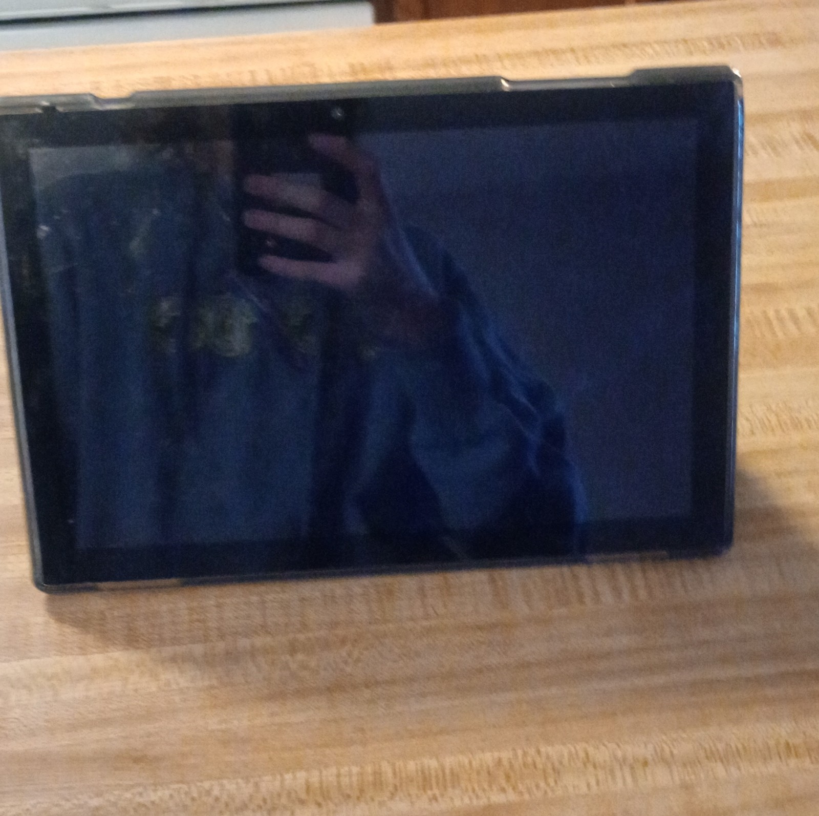 Black Tablet with folding case