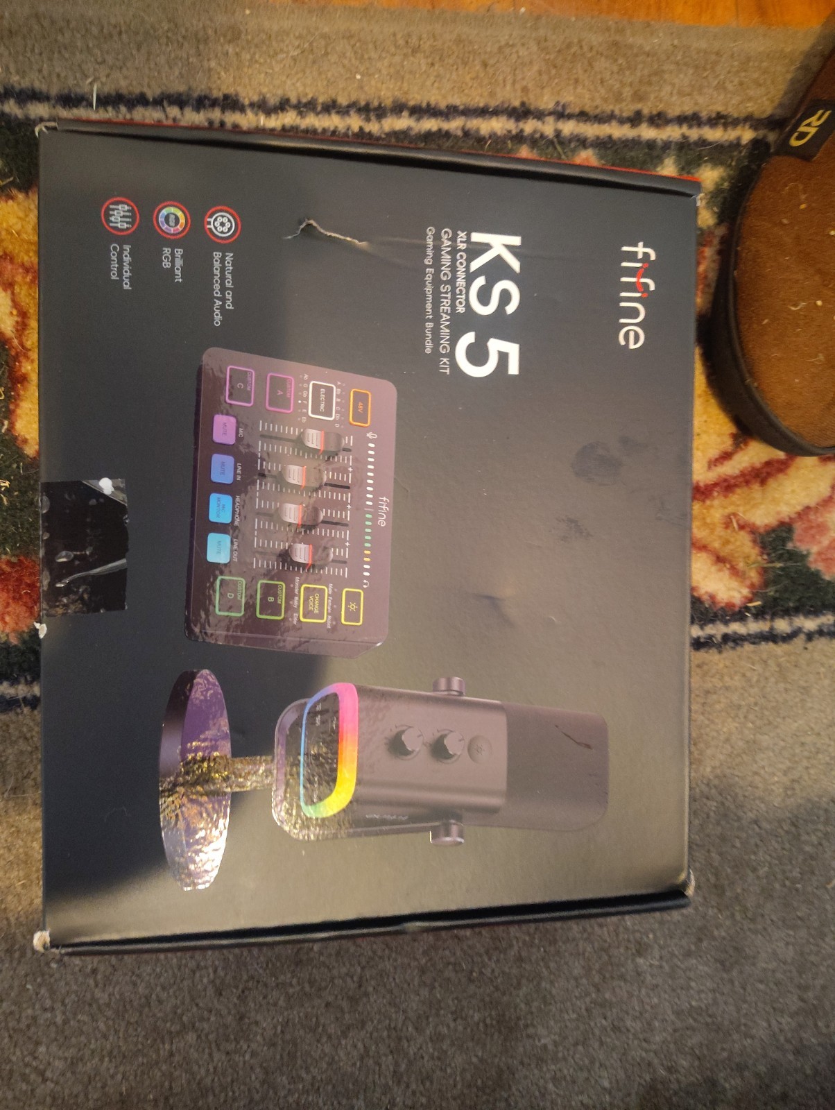 fifine KS5 XLR Connector Gaming Streaming Kit 