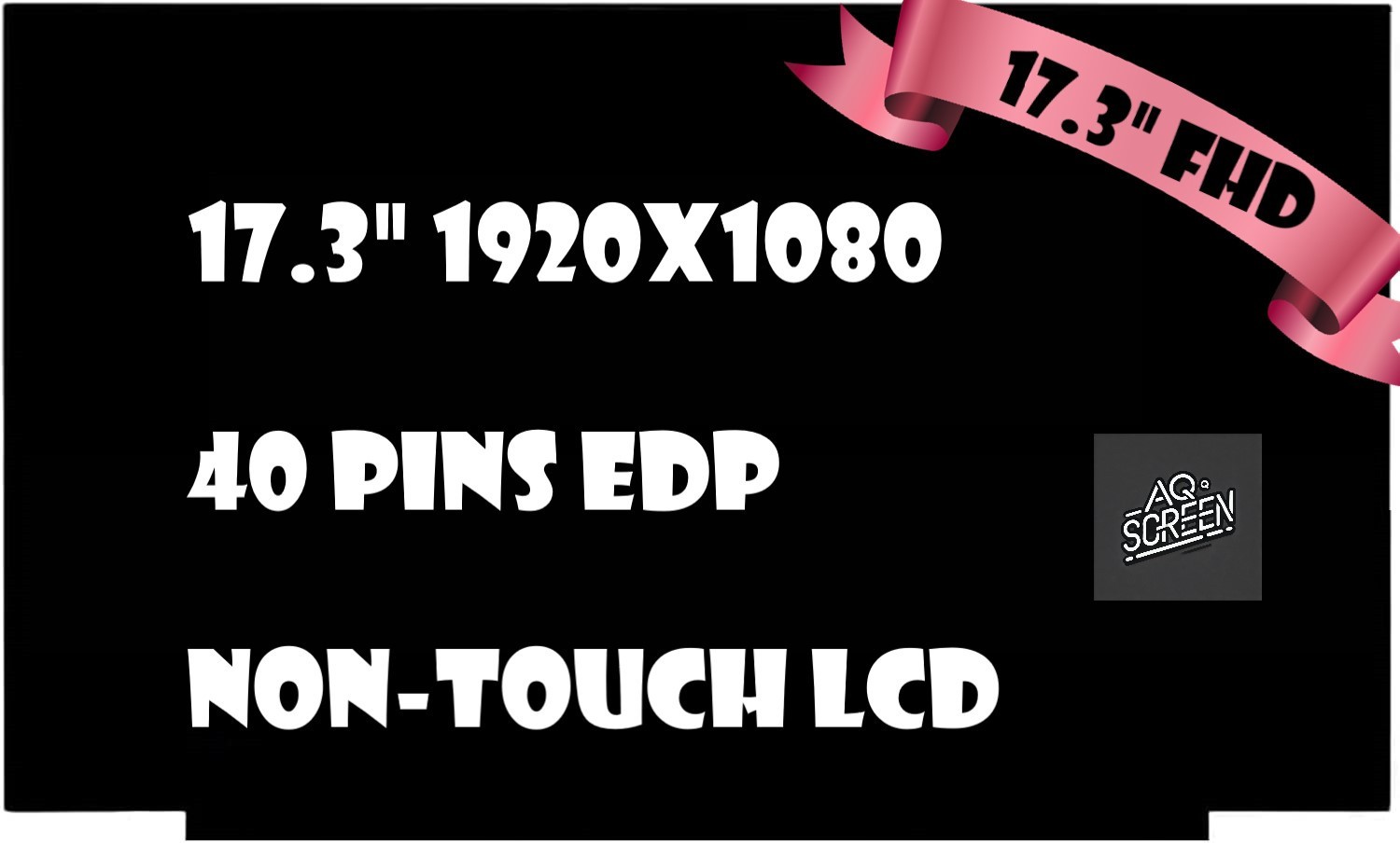 B173HAN04.0 fit LP173WFG SPB2 SPB1 NV173FHM-N44 B173HAN04.4 B173HAN04.9 144HZ