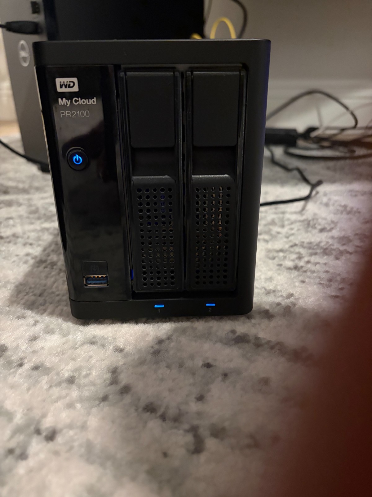 8TB WD My Cloud PR2100 NAS with x2 4TB Hard Drives  WD40EFRX