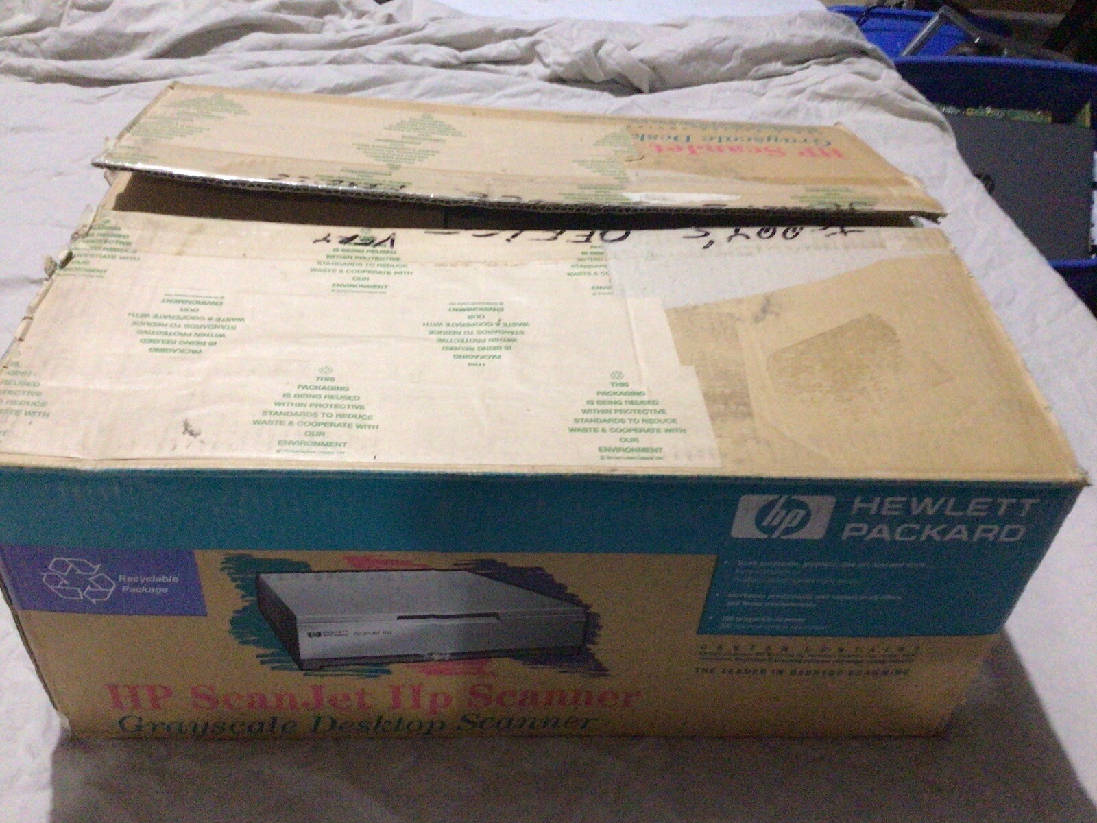 Vintage Hewlett- packard Scan jet IIp Scanner Mod 1790a