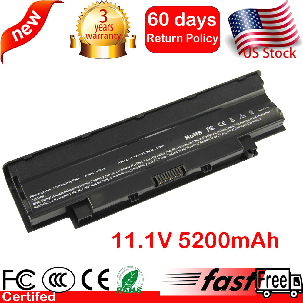 Battery J1KND For Dell Inspiron 3520 3420 M5030 N5110 N5050 N4010 N7110 YXVK2
