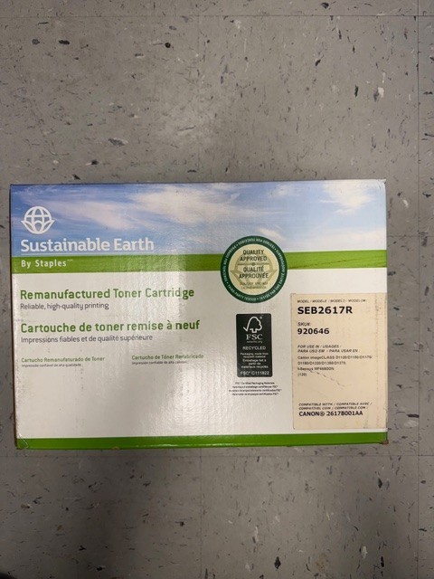 Staples Sustainable Earth Toner Cartridge-SEB2617R