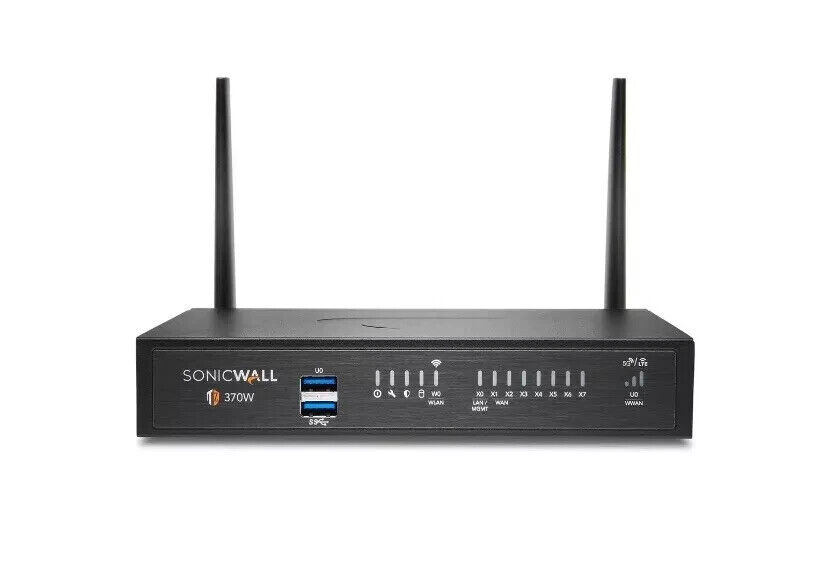 SonicWall TZ370 Wireless AC Network Security Appliance (02-SSC-2827)