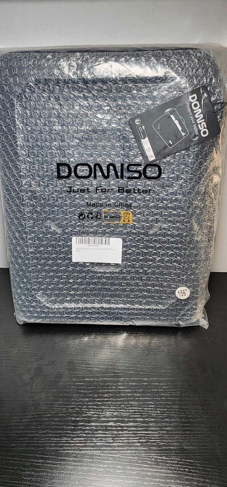 Domiso 15.6 inch Shockproof EVA Protective Computer Laptop Sleeve Bag w/ Handle