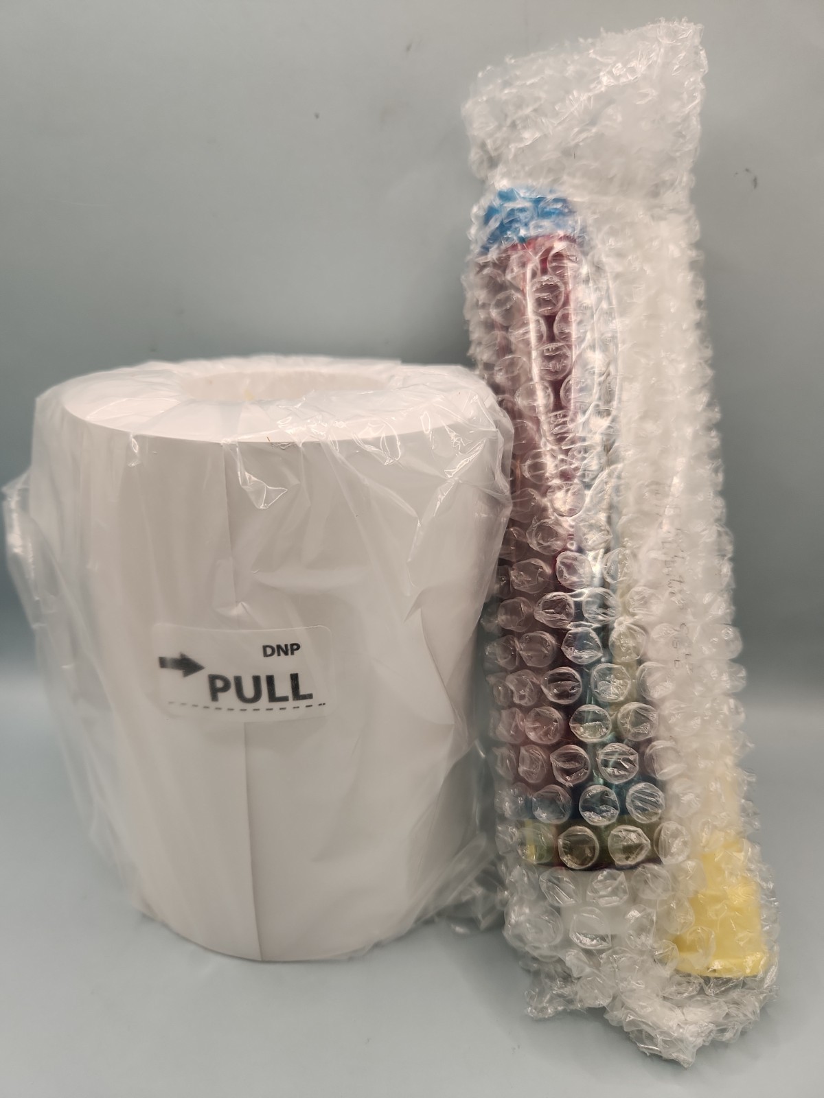 new ~ DNP 4 x 6 Paper Roll Media Set for IDW500 ID Photo Printer; 350 Prints.
