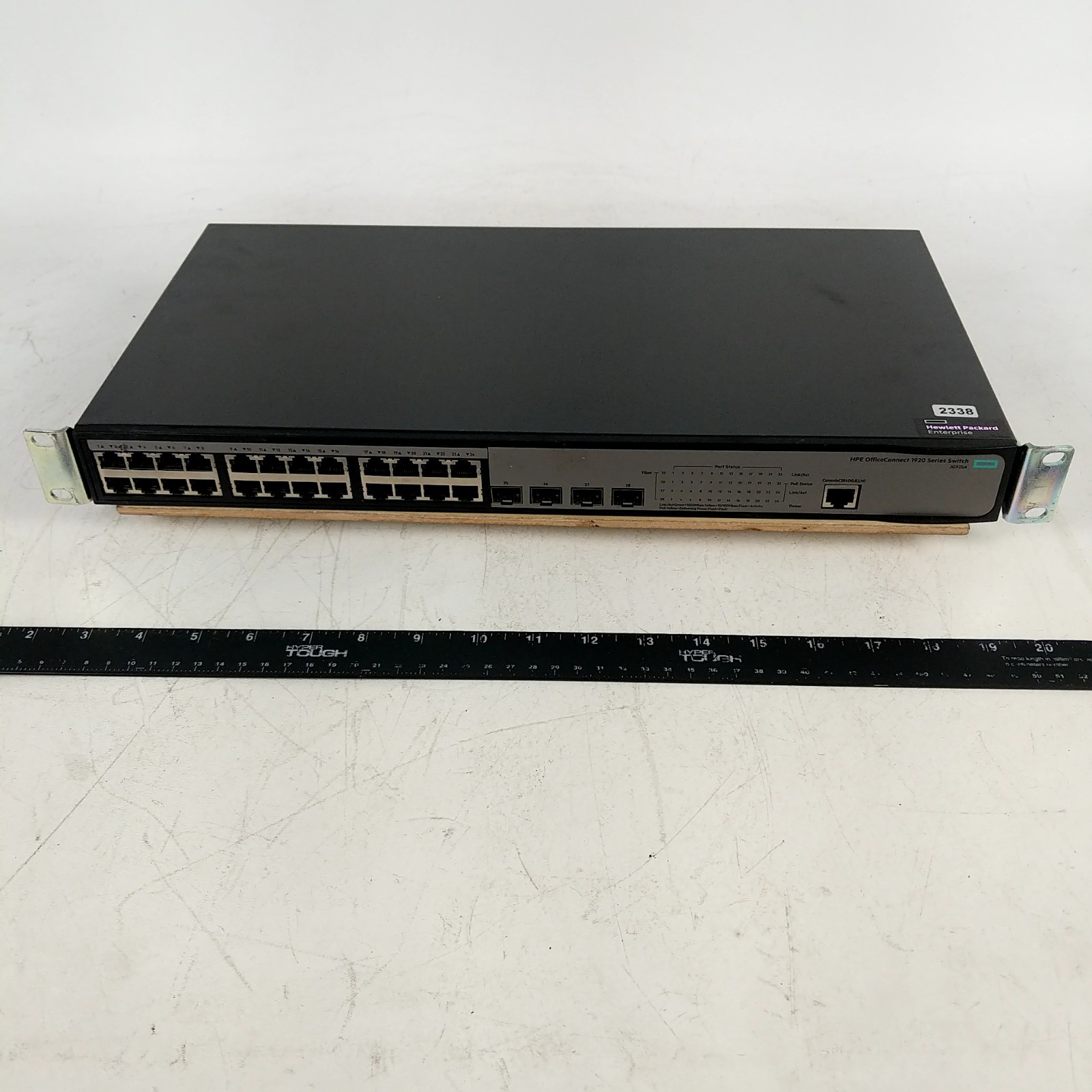HPE OfficeConnect 1920 JG925A 24-Port Gigabit Ethernet Switch Rackmount