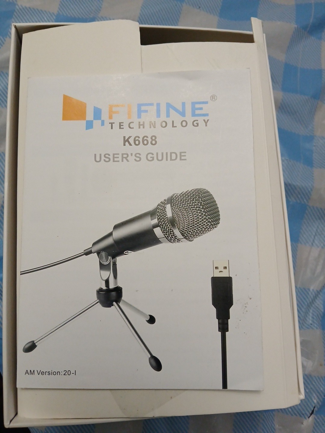 Fifine Technology Microphone USB K668 New in Box