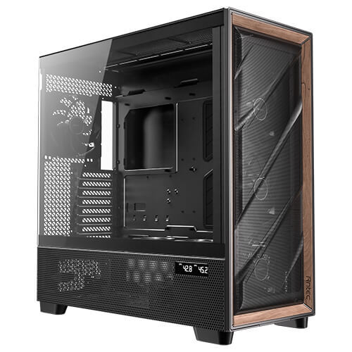 Antec FLUX Pro Flow Luxury Full-Tower E-ATX Case Black w/6 x PWM Fans