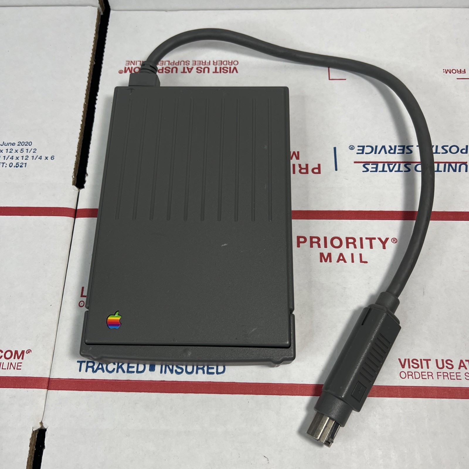 VTG Apple Macintosh HDI-20 External 1.4MB 3.5" Floppy Drive - Works - SAME DAY