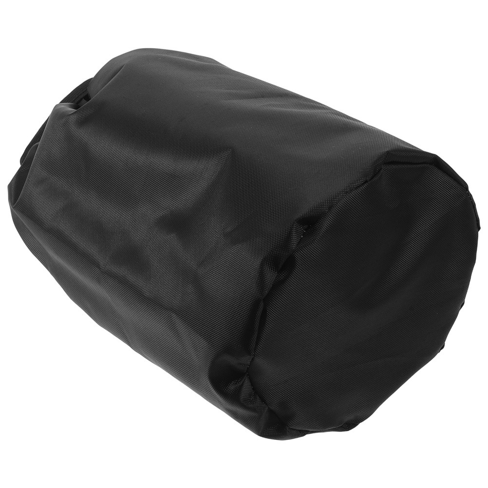 Reusable Black Oxford Fabric Security Camera Dust Cover for Indoor Privacy