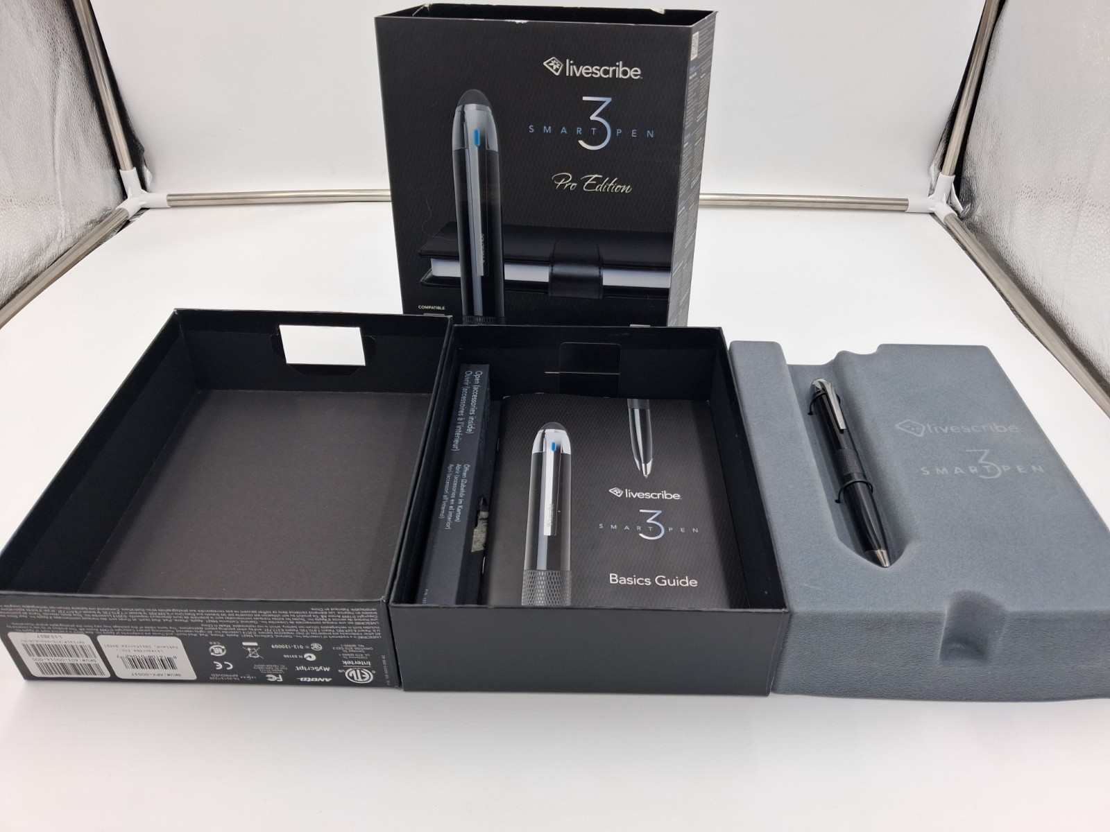 Livescribe 3 Smartpen Black Edition Smart Pen  Pro Edition 