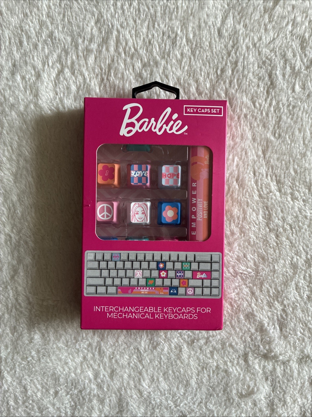 NEW Barbie Key Caps Interchangeable Keycaps for Mechanical Keyboards
